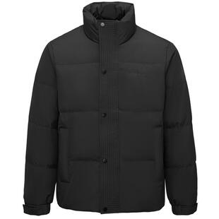 HLA/海澜之家山不在高立领面包羽绒服25秋冬新款石墨烯加厚外套男