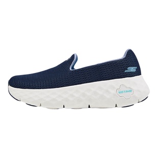 斯凯奇女款健步鞋一脚蹬透气网面休闲运动厚底增高软底潮流跑鞋