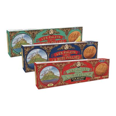 普拉妈妈法国进口檬酥脆饼干