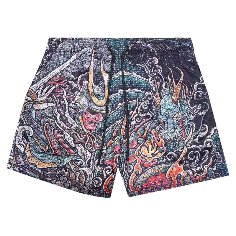 男士运动休闲四分裤速干透气