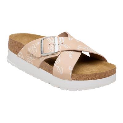 BIRKENSTOCK勃肯绒面革单扣凉拖