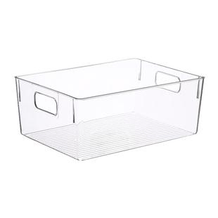 幼儿园桌面收纳盒美工区材料剪刀画笔蜡笔教具玩具区域分类筐盒子