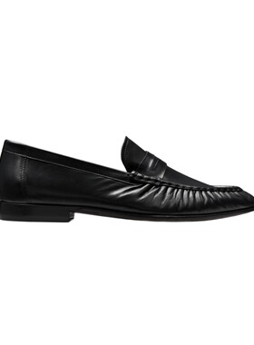 SUITSUPPLY黑色牛皮革乐福鞋