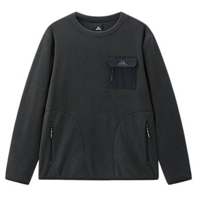 MobiGardenUrban牧高笛户外抓绒衣摇粒绒休闲保暖上衣男运动徒步