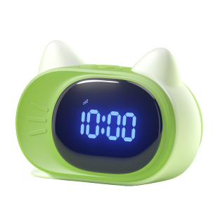 智能闹钟学生专用波比熊t9语音控制2025新款AI儿童学习时间管家