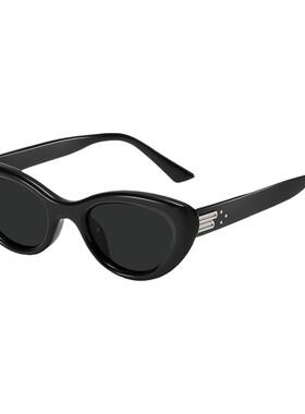 凯旋门白色猫眼墨镜女款