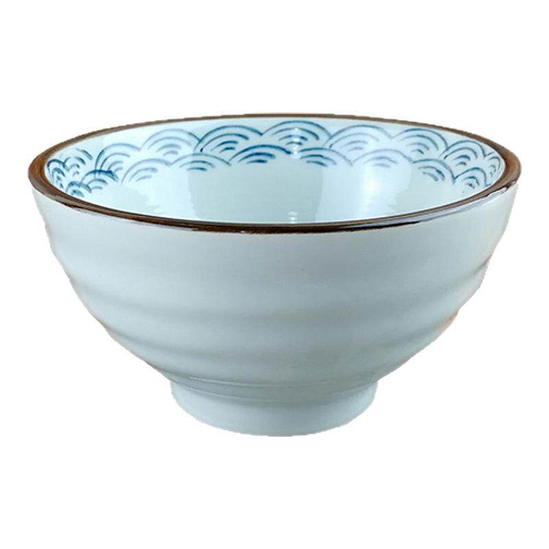 日式陶瓷手绘米饭碗餐厅小碗汤碗