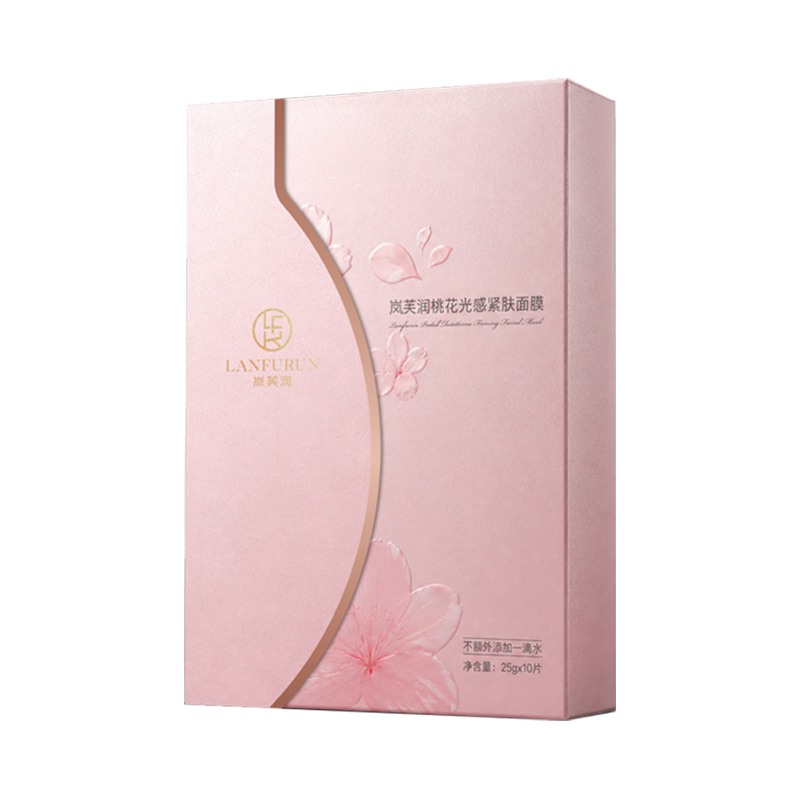 岚芙润桃花精油面膜植物发酵面膜