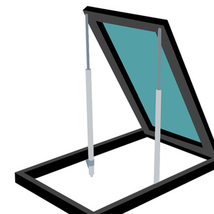 电动开窗器螺杆式智能遥控开窗机消防联动排烟窗天窗推拉杆控制器