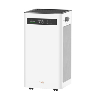 IAM空气净化器KJ500 Pro家用除甲醛吸烟室内小型负离子机(M8mini)