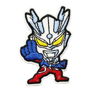 卡通超人自粘贴奥特曼布贴衣服裤子破洞修复补丁贴书包笔袋装饰贴