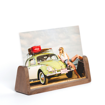 欧式木质相框摆台创意7寸亚克力