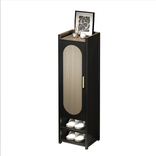 折叠鞋架小窄门口免安装带门鞋柜防尘入户门不占地方鞋子收纳柜子