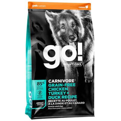 [百补]GO狗粮七种肉无谷高肉鸡肉鸭肉成犬高营养进口好效期
