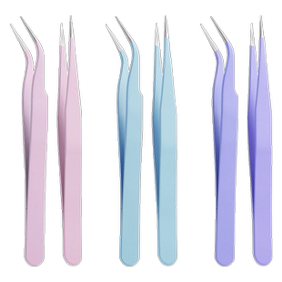 手帐专用镊子贴纸工具可爱手工diy聂子手账咕卡捏子多肉小夹子