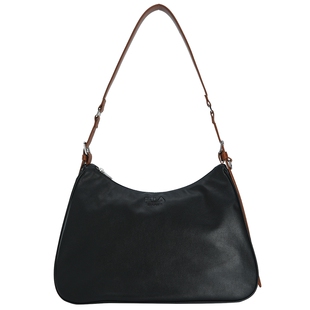 挎包|FILA 斐乐官方黑色女款包包斜挎包单肩包小包休闲运动腋下包