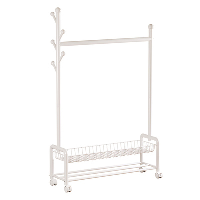 落地式挂衣架可移动小型衣帽架子