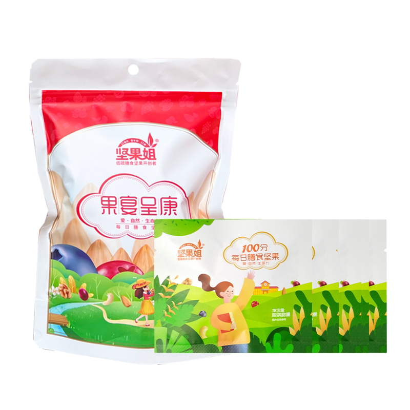 坚果姐每日膳食坚果健康零食营养随心享12g独立小包装