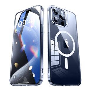 ESR亿色适用于苹果15磁吸手机壳iPhone15pro透明MagSafe壳ProMax保护套新款plus高级Max男女款简约