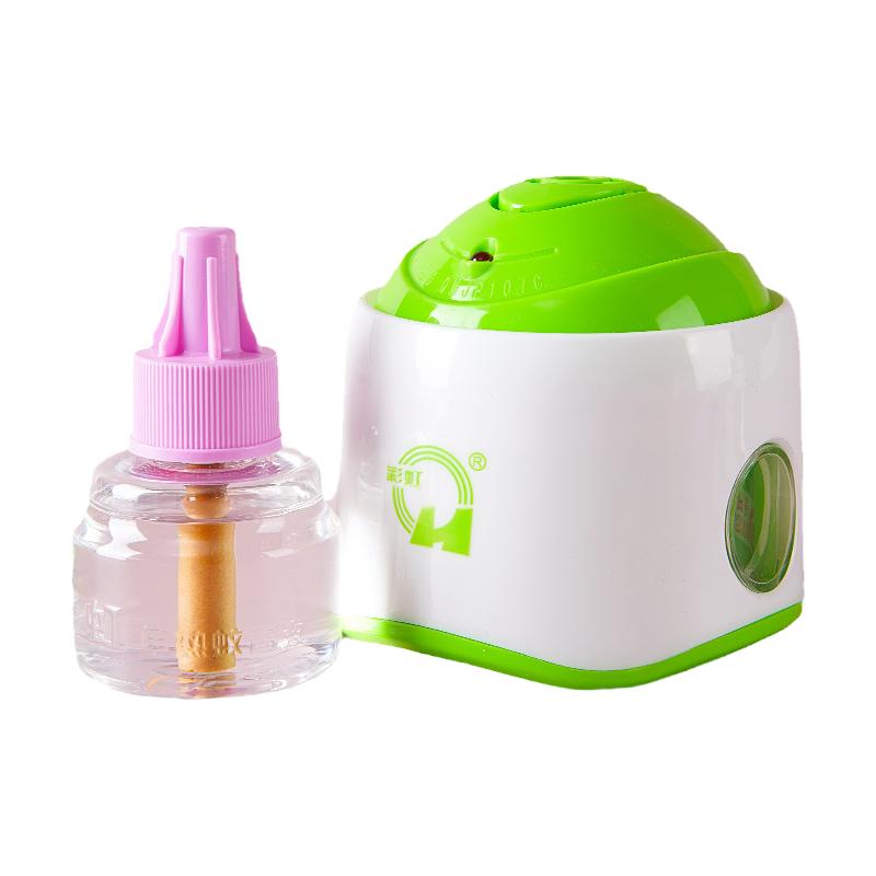 彩虹正品电热灭蚊液卷线式加热器包邮蚊香液60夜（1液+1器）Q5131