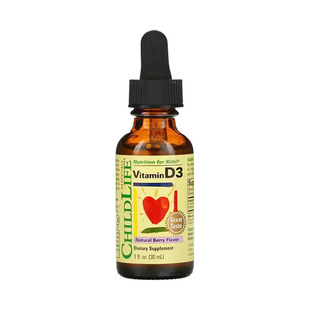 童年时光有机d3滴剂儿童婴幼儿vd补钙维d婴儿维生素d3ChildLife