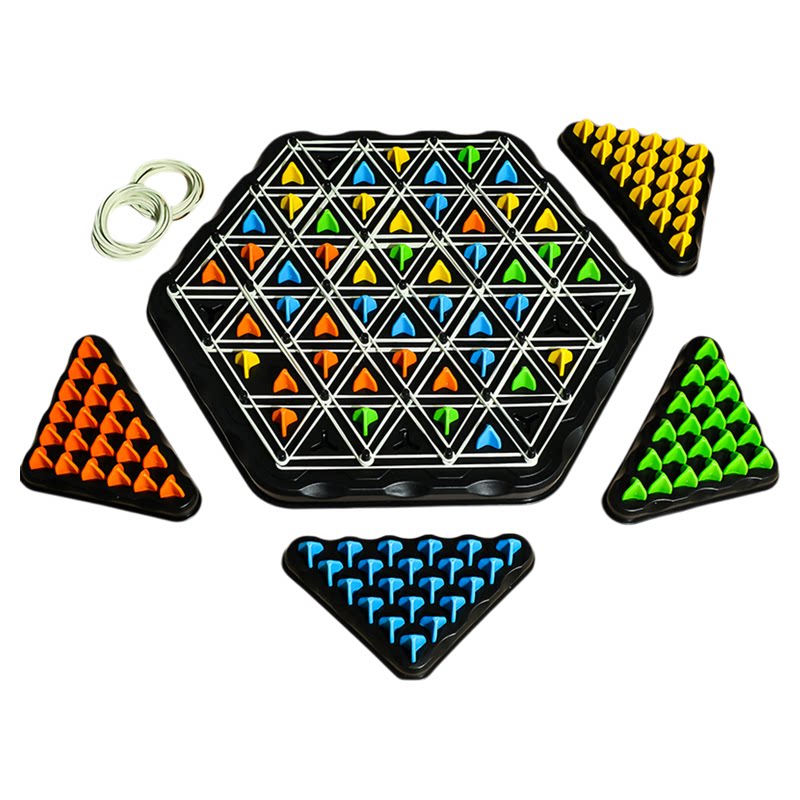 【锻炼逻辑思维】三角棋儿童游戏