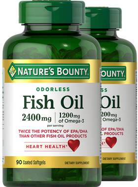 自然之宝鱼油软胶囊omega32瓶