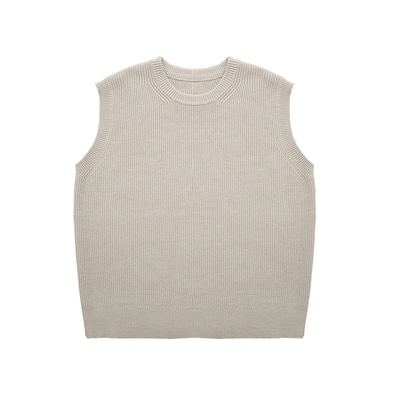 SHIJOIN定染烟杏色宽松针织衫