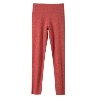 高腰秋裤女士德绒发热保暖裤加绒加厚羊绒蚕丝无痕打底衬裤冬季款