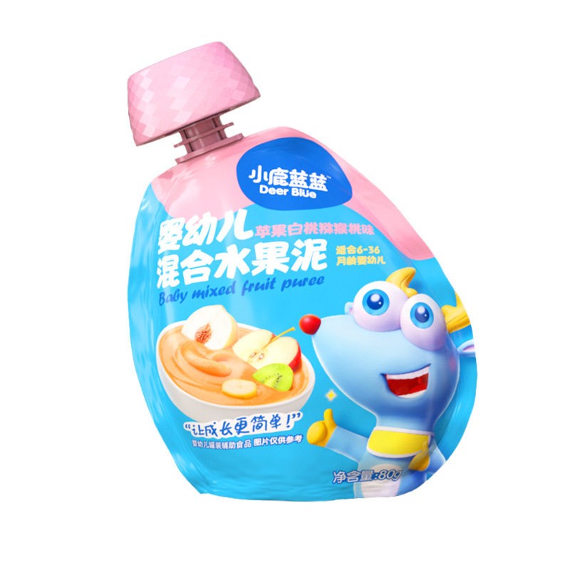 小鹿蓝蓝果泥80g婴幼儿水果泥