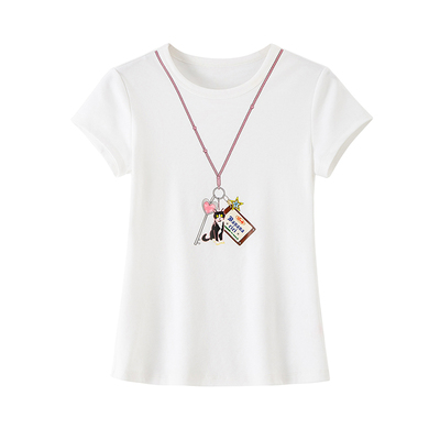 BANANACICI印花修身短袖T恤