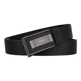 GUGETI古格缇男士皮带无牙自动扣帆布腰带中青年尼龙休闲工装裤带