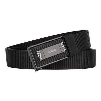 GUGETI古格缇男士皮带无牙自动扣帆布腰带中青年尼龙休闲工装裤带