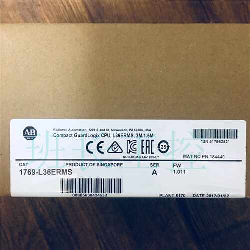 议价全新原装AB模块CPU单元1769-L36ERMS现货特价包邮