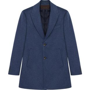 【羊绒大衣】ERDOS 男装秋冬西装领中长款外套商务休闲行政夹克