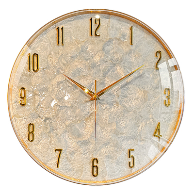 轻奢高档】进口贝壳挂钟