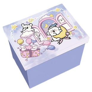 线条小狗生日礼物盒空盒子大号礼盒生日礼物箱包装盒子礼品盒纸箱