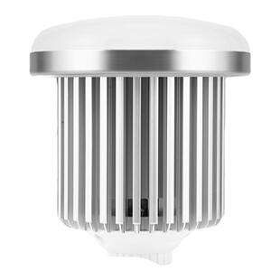 LED105W遥控灯泡 三色温无极调光柔光箱摄影灯拍照蘑菇灯白光暖光直播灯泡影棚网红主播自拍灯