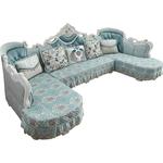 欧式沙发套罩 全包定做u型垫罩防滑全盖四季通用简欧保护垫套包邮