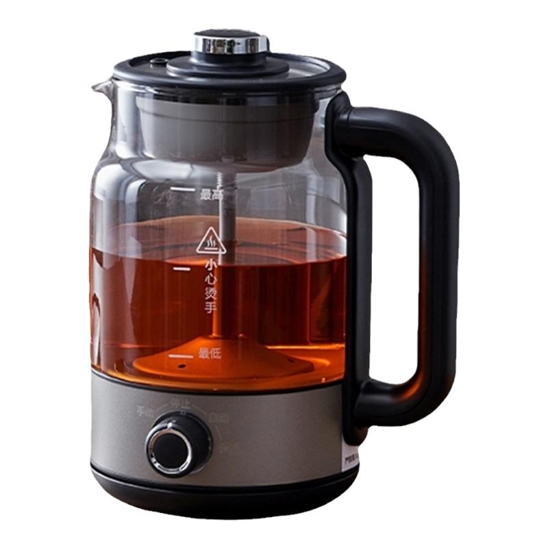 纯钛煮茶器养生煮茶壶全自动泡茶壶蒸茶器煮黑茶炉蒸汽喷淋式保温