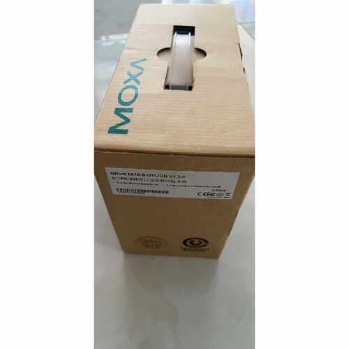 议价台湾MOXA NPORT 5610-8-DTL 8口RS232 桌面版串口联网服务器