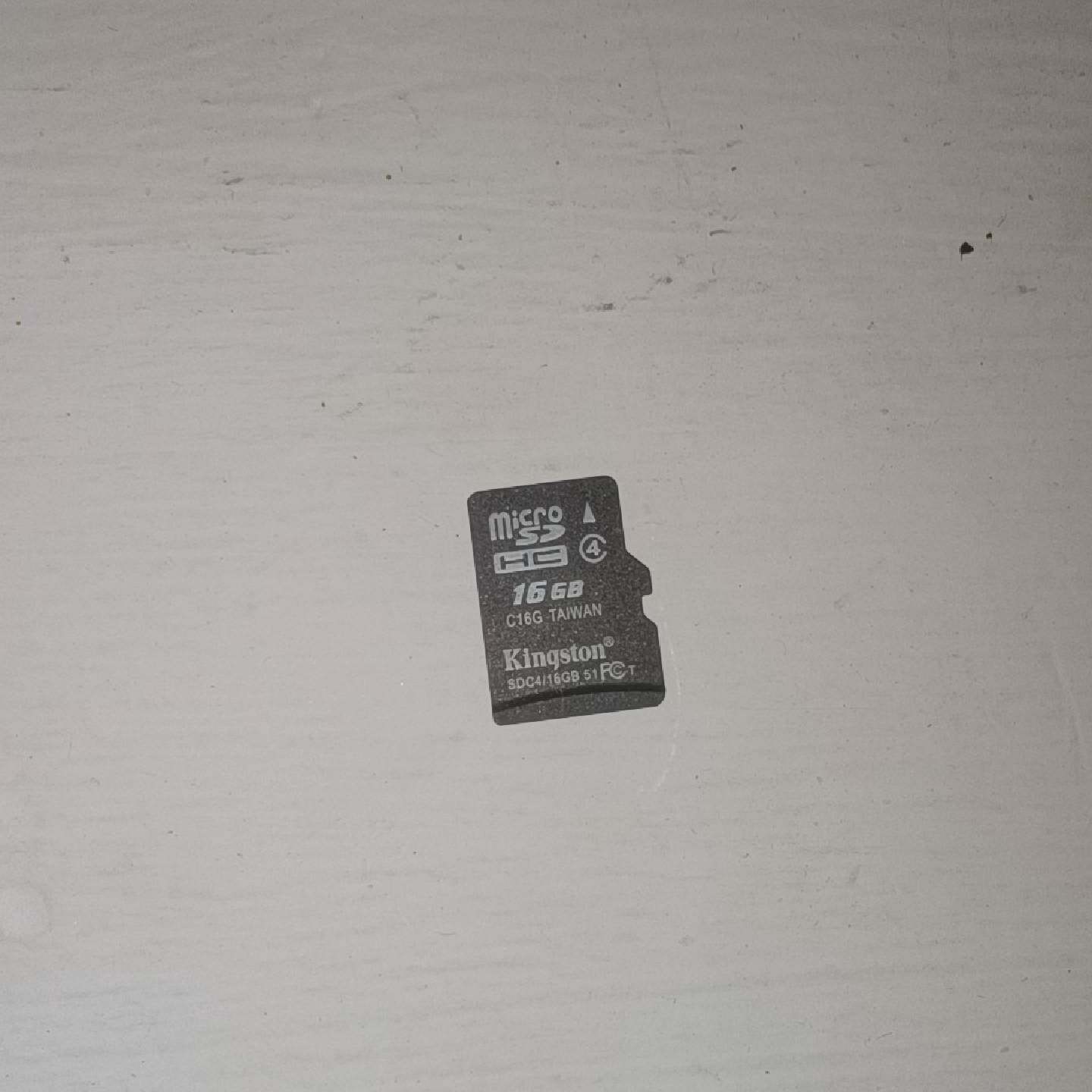 〔议价-可维修〕金士顿Kingston microSD卡 16GB，SDC4