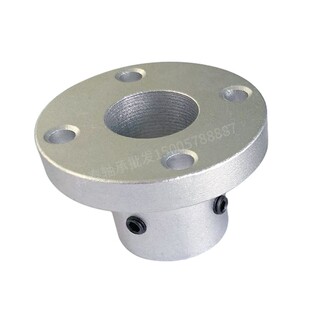 导向轴支座顶丝止动螺丝圆法兰底座光轴固定座GAC铝合金ATHR16 20