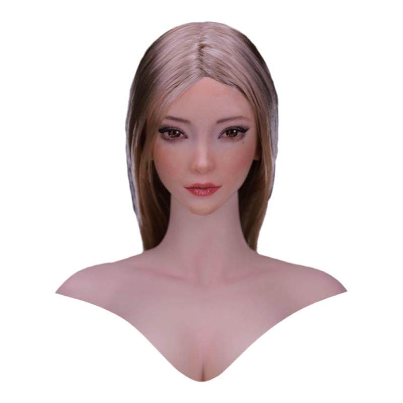 YMTOYS植发女头雕小秋1/6