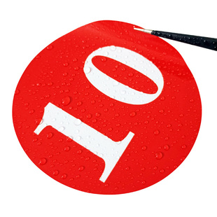 数字号码贴PVC防水自粘圆形餐桌号学校幼儿园舞台站位定点贴定制