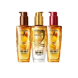 【自营】欧莱雅护发精油小金瓶烫染发质小红瓶 100ml奇焕润发精油