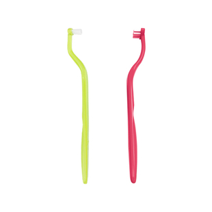 优牙合种植牙刷单束头护理软毛刷长柄正畸智齿矫正后槽牙专用小头