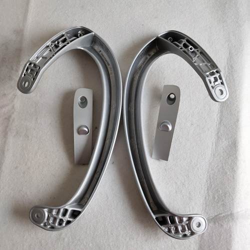 标致原厂配件Django姜戈摩托QP150T-2/2C/3C左右铝合金后扶手包邮