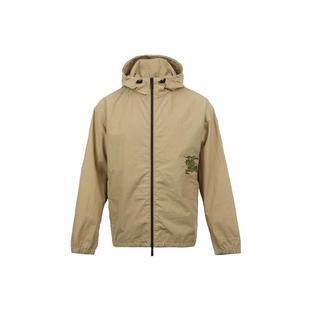 【自营】BURBERRY/博柏利男士SS25连帽运动休闲拉链夹克外套户外