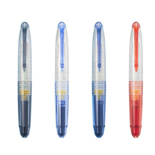 日本PILOT百乐元气小钢笔SPN20F学生男女生钢笔透明好用可换墨囊